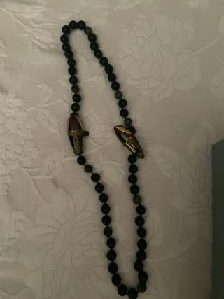 Collar Bimba y Lola Negro y Dorado