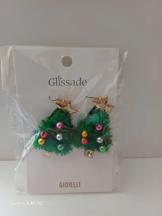 Orecchini Glissade Albero di Natale