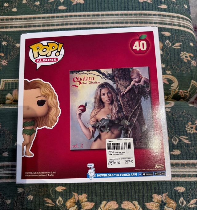 Funko Pop Shakira Fissazione orale 40