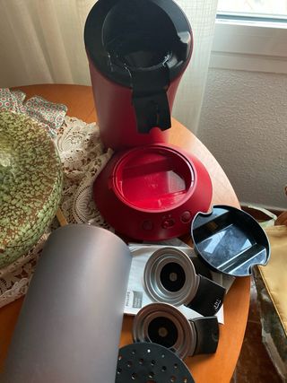 Cafetera Philips Senseo CSA210/91 Roja