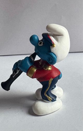 Figura Pitufo Clarinete Banda