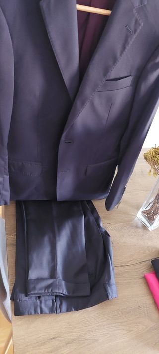 Traje Italiano Hombre Azul