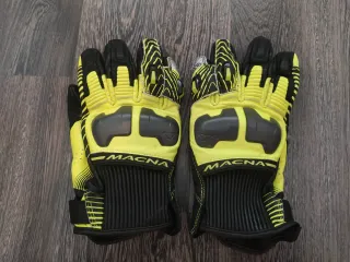 Guantes Moto  lote Negro y Amarillo Talla L