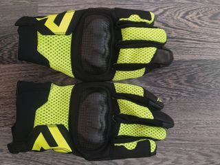 Guantes Moto  lote Negro y Amarillo Talla L