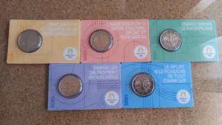 Francia 2 Euro Coincard Conmemorativa