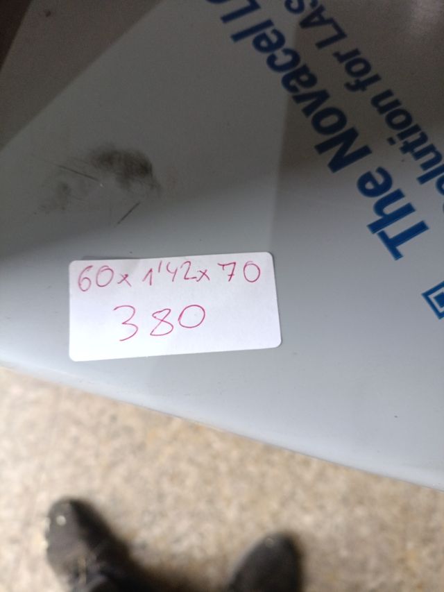 Mesa acero inoxidable peto alto 1.42.   658746091