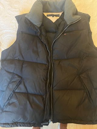 Chaleco plumífero Tommy Hilfiger negro
