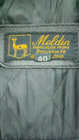 Chaqueta de cuero motorista