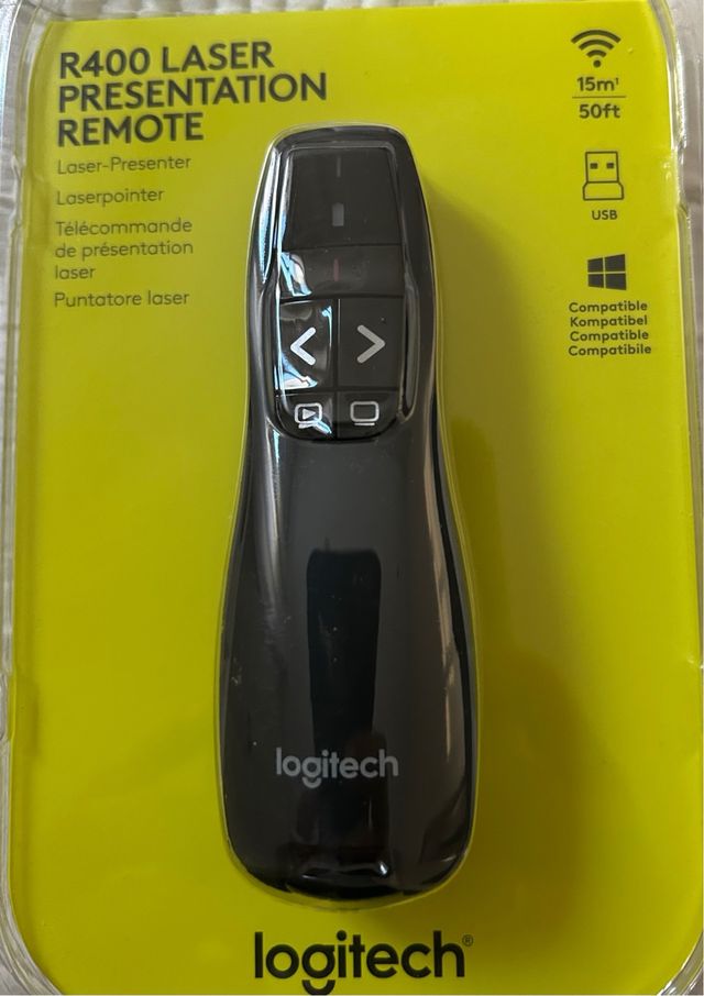 Presentador Logitech Láser R400