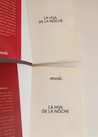 La hija de la noche. Lote 2 Libros juvenil ESO