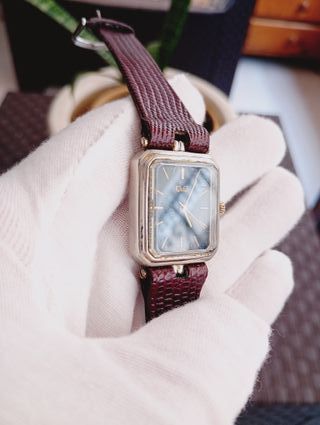 Reloj Q&Q Vintage Rectangular Negro