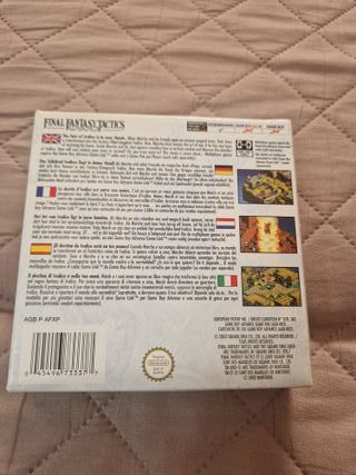 Final Fantasy Tactics Advance GBA Nintendo
