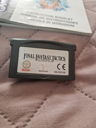 Final Fantasy Tactics Advance GBA Nintendo