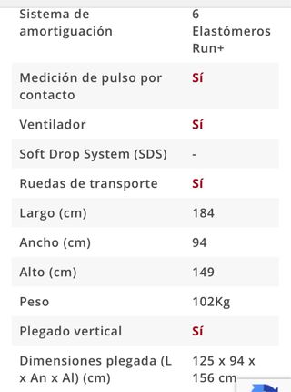 Cinta de Correr BH ZX 11 Dual