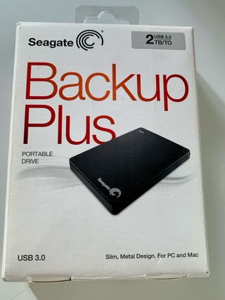 Disco Duro Externo Seagate 2TB USB 3.0