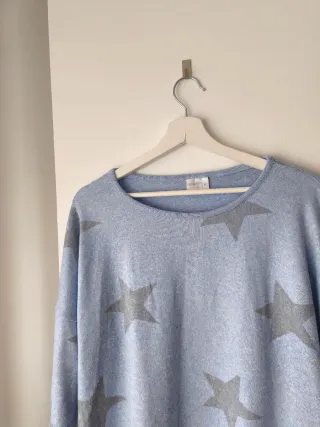 Jersey Infinity Woman estrellas azul Talla M
