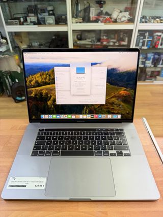 MacBook Pro 2019 16” i7 16GB RAM 500GB SSD