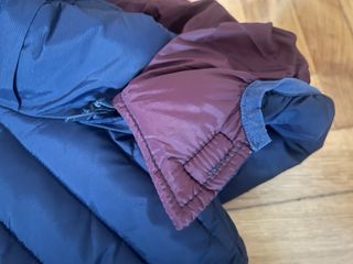 Abrigo azul acolchado de niño. Mayoral. Talla 16.