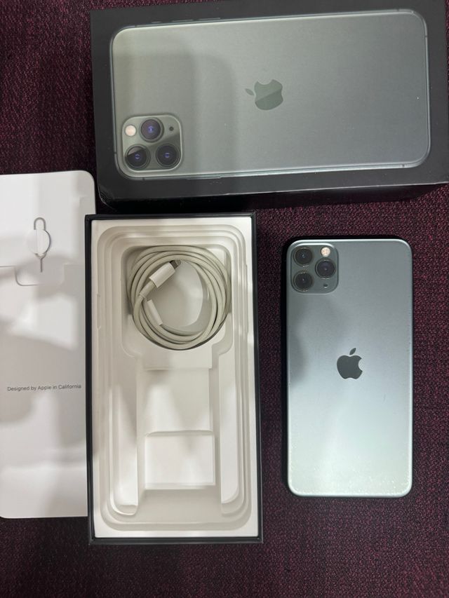 iPhone 11 Pro Max 256 GB verde iOS 16