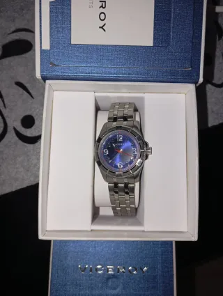 Reloj Viceroy Mujer Azul y Plateado