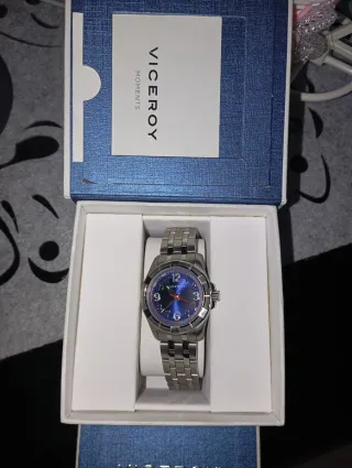 Reloj Viceroy Mujer Azul y Plateado