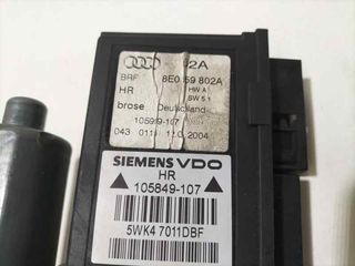 MOTOR ELEVALUNAS TRASERO DERECHO 180071 AUDI A4 BERLINA (8E)