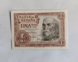 Billete 1 Peseta Banco de España 1953