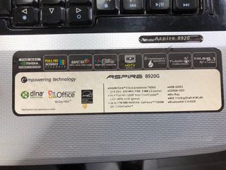 Acer Aspire 8920G Portátil