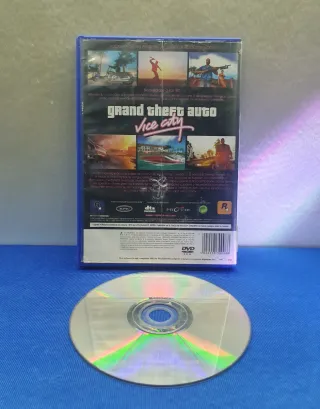 JUEGO PS2 GRAND THEFT AUTO VICE CITY GTA
