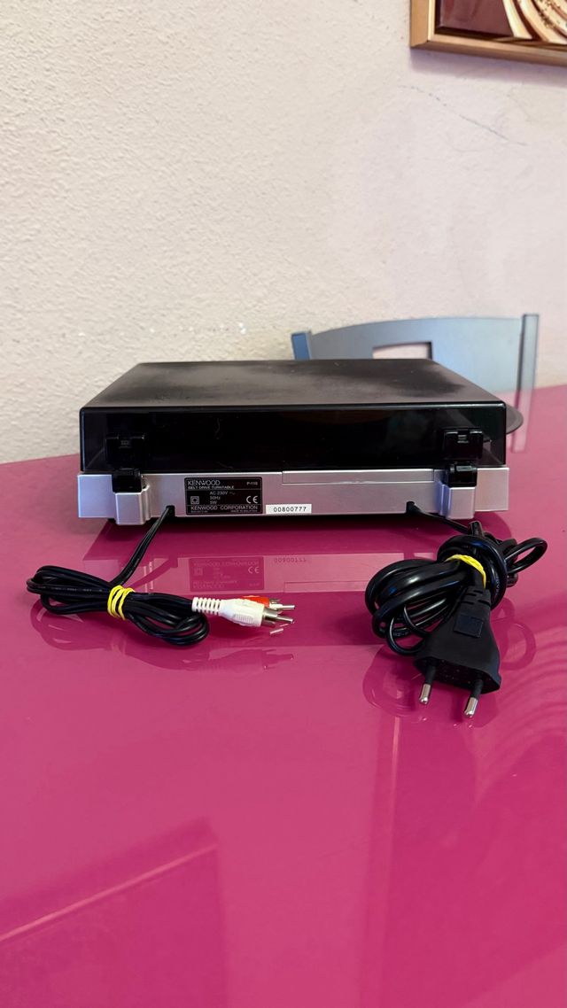 P-110s Kenwood tocadisco automático