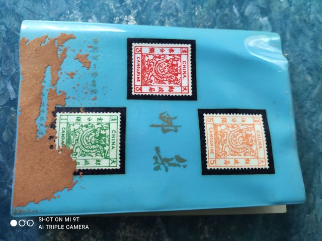 Álbum de sellos chinos