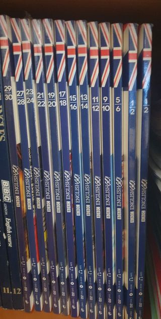 Coleccion de libros de ingles BBC INGLISH GO