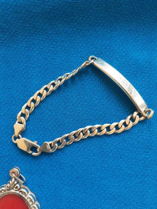 Pulsera eslabones de plata 