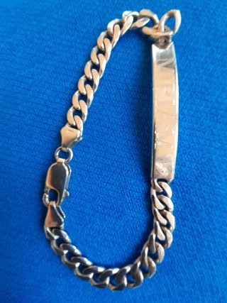 Pulsera eslabones de plata 