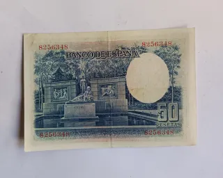 Billete 50 Pesetas 1935 España