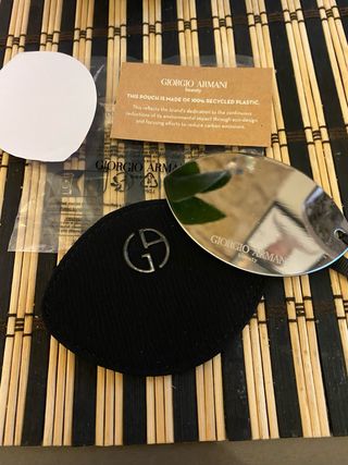 Espejo Giorgio Armani Beauty Negro/Plata