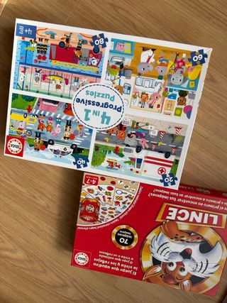 Juego de mesa Lince Educa + Puzzle