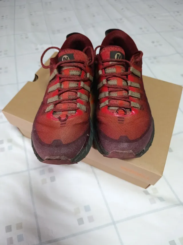 Zapatillas Merrell Agilitypeak 4 Rojas/Beige