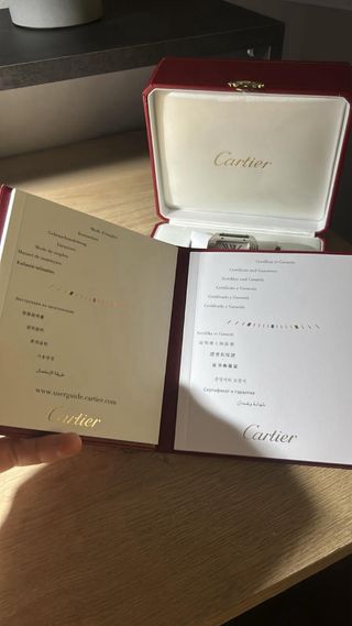 Cartier Santos 100 FULL SET W20073X8