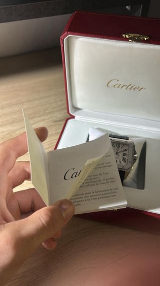 Cartier Santos 100 FULL SET W20073X8