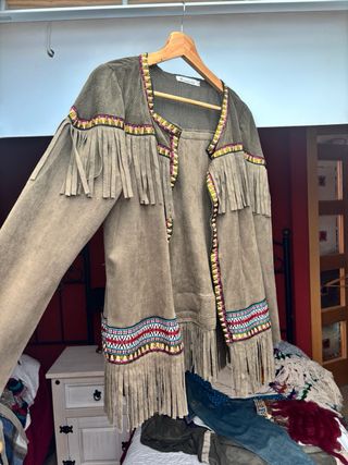 Chaqueta Rosabella Talla Única Flecos