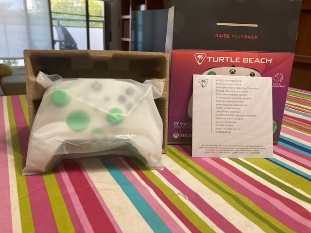 Mando Turtle Beach Rematch Core Xbox Blanco/Verde