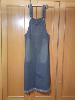 Pichi Peto Falda Vaquera Larga