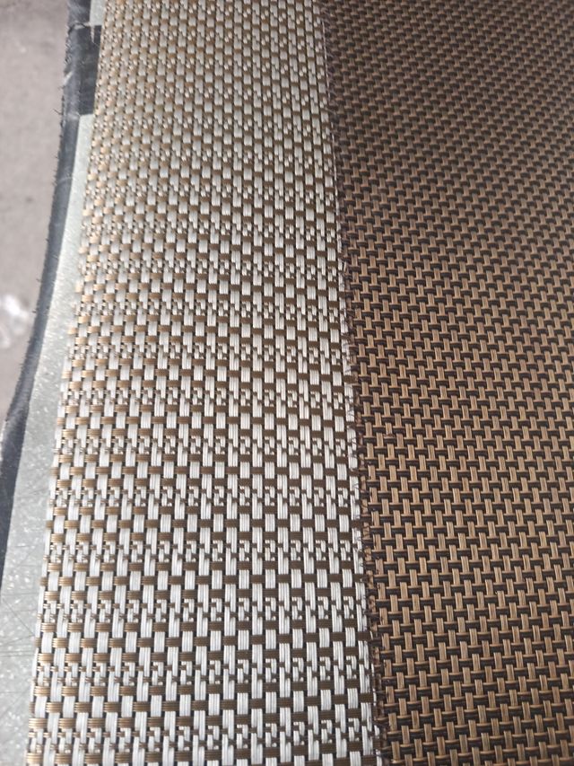 Alfombra Pasillo Vinilo Beige/Marrón