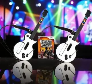 Guitarra Wii 2 + juegos