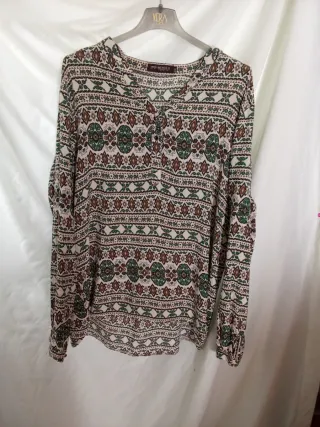 Blusa Vera Talla M Estampada