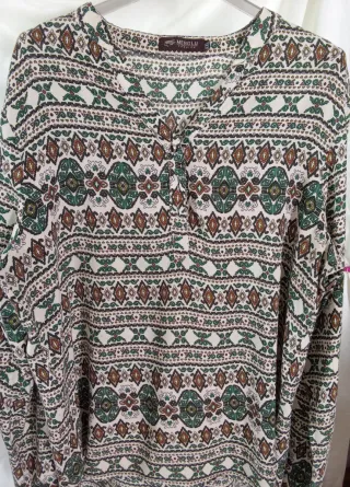 Blusa Vera Talla M Estampada