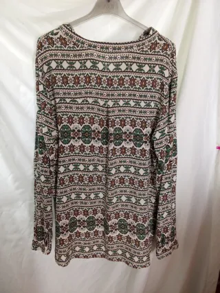 Blusa Vera Talla M Estampada