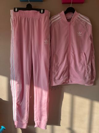 Chándal Adidas rosa niña