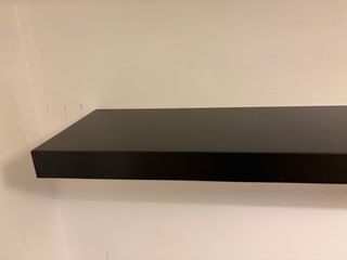 2 Estanterías Flotantes IKEA Negras